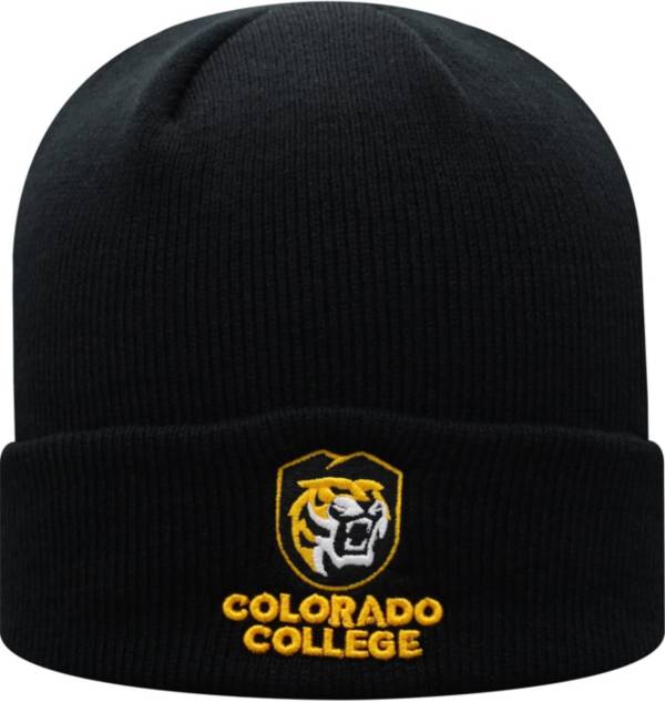 Top of the World Men's Colorado College Tigers Black Cuff Knit Beanie