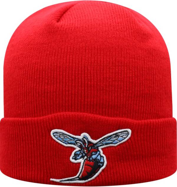 Top of the World Men's Delaware State Hornets Red Cuff Knit Beanie