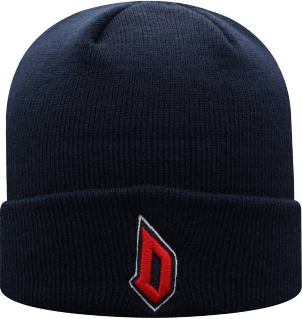 Top of the World Men's Duquesne Dukes Blue Cuff Knit Beanie