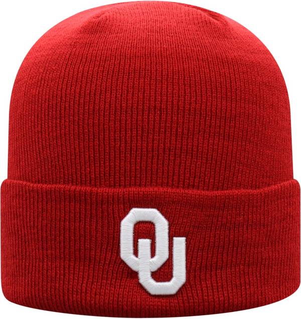 Top of the World Men's Oklahoma Sooners Crimson Cuff Knit Beanie product image
