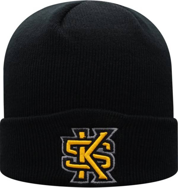 Top of the World Men's Kennesaw State Owls Black Cuff Knit Beanie