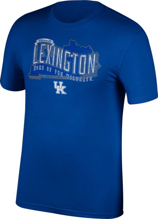 Top of the World Men's Kentucky Wildcats Blue Dye Staple T-Shirt