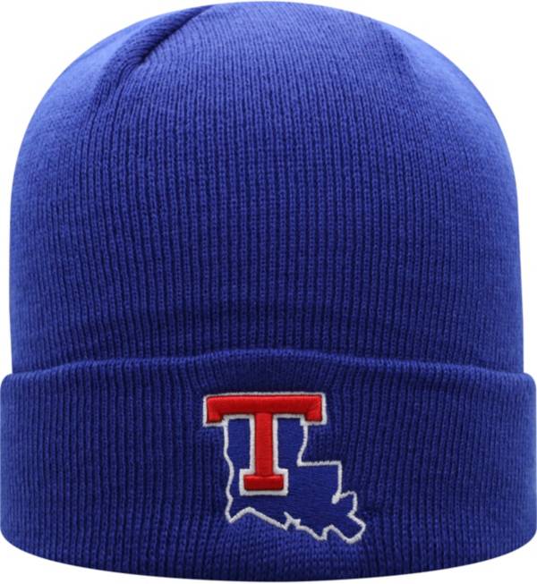Top of the World Men's Louisiana Tech Bulldogs Blue Cuff Knit Beanie product image