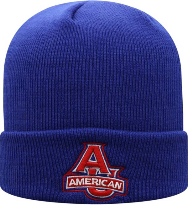 Top of the World Men's American University Eagles Blue Cuff Knit Beanie product image