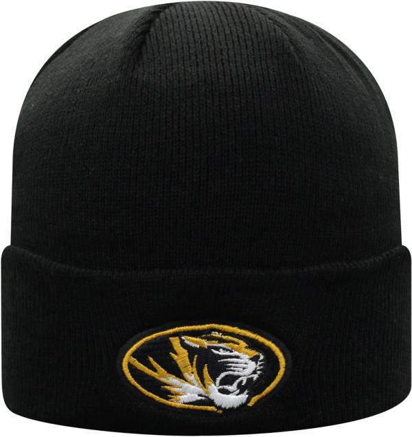 Top of the World Men's Missouri Tigers Cuff Knit Black Beanie product image