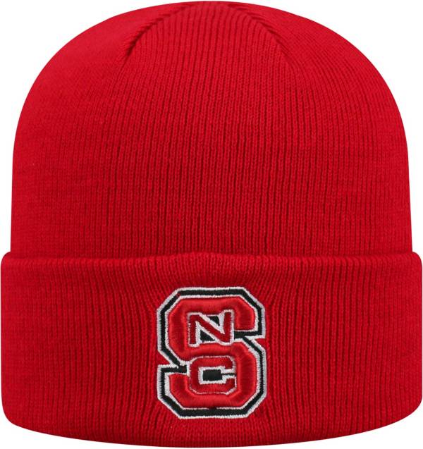 Top of the World Men's NC State Wolfpack Red Cuff Knit Beanie product image