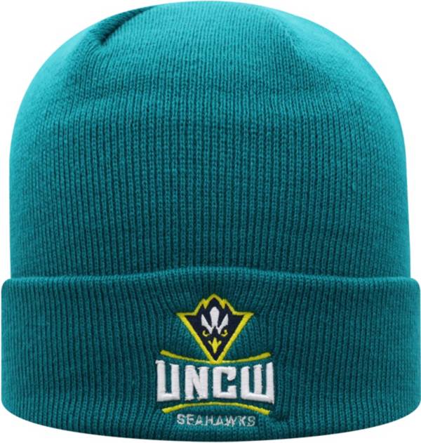 Top of the World Men's UNC-Wilmington  Seahawks Teal Cuff Knit Beanie product image
