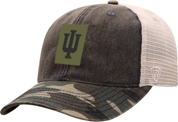 Top of the World Men's Indiana Hoosiers Camo OHT Offroad Trucker Hat product image