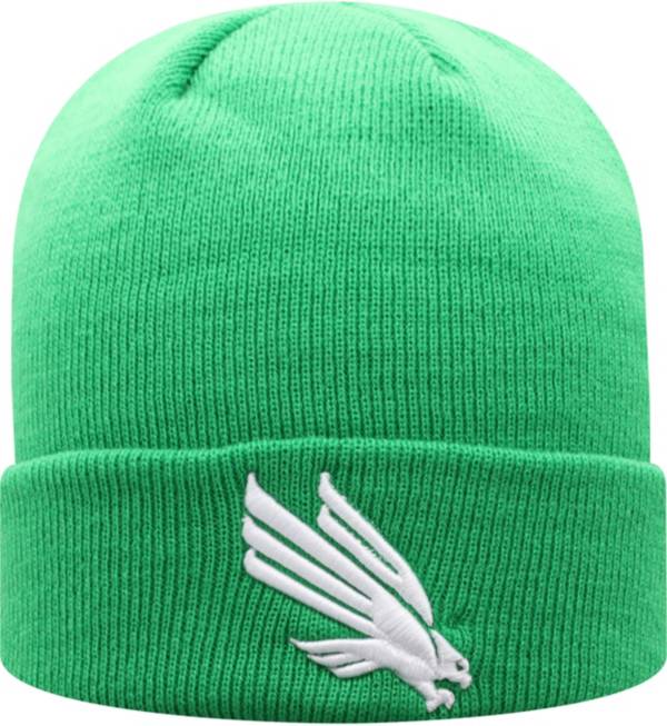 Top of the World Men's North Texas Mean Green Green Cuff Knit Beanie product image