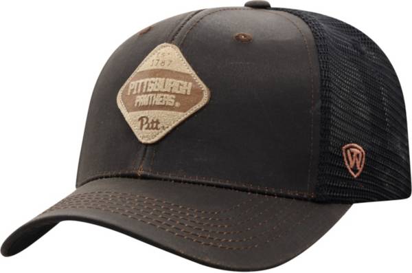 Top of the World Men's Pitt Panthers Elm Adjustable Black Hat