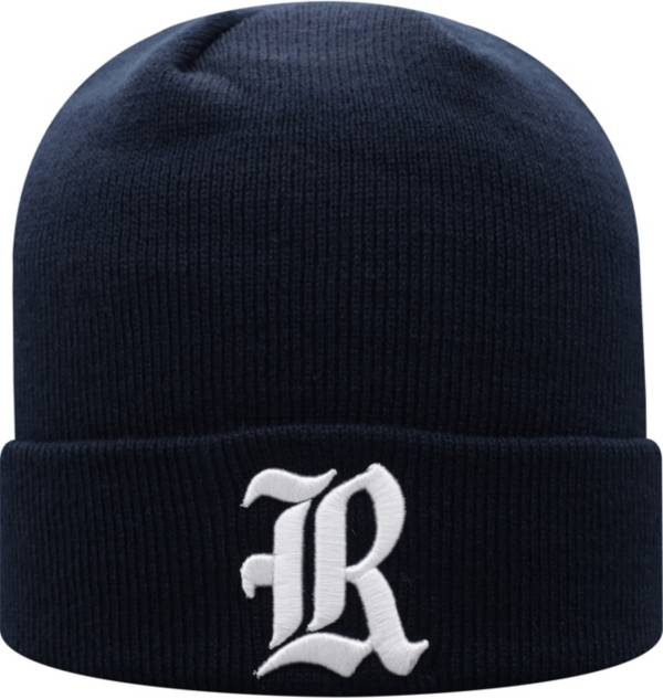 Top of the World Men's Rice Owls Blue Cuff Knit Beanie