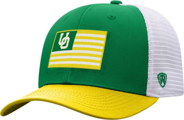 Top of the World Men's Oregon Ducks Green Pledge Flex Hat