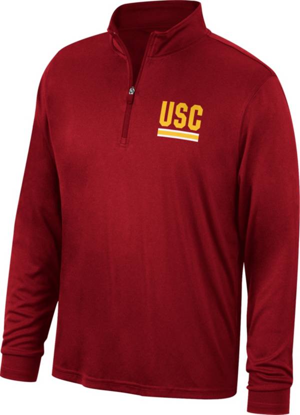 Top of the World Men's USC Trojans Cardinal Quarter-Zip Shirt product image