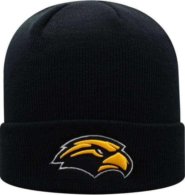 Top of the World Men's Southern Miss Golden Eagles Black Cuff Knit Beanie