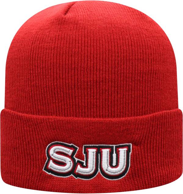 Top of the World Men's Saint Joseph's Hawks Crimson Cuff Knit Beanie