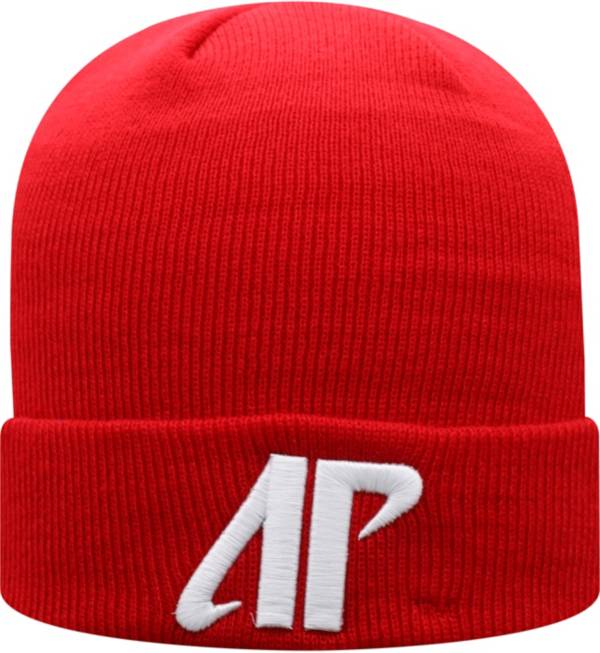 Top of the World Men's Austin Peay Governors Red Cuff Knit Beanie