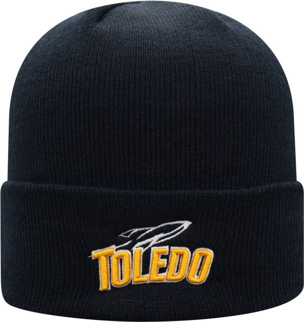 Top of the World Men's Toledo Rockets Midnight Blue Cuff Knit Beanie