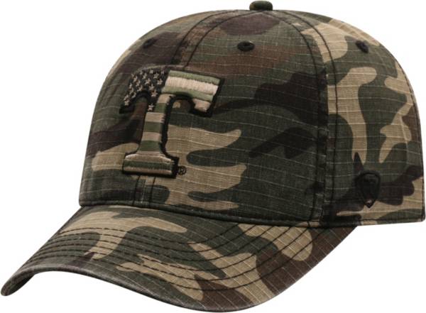 Top of the World Men's Tennessee Volunteers Camo Flag Adjustable Hat