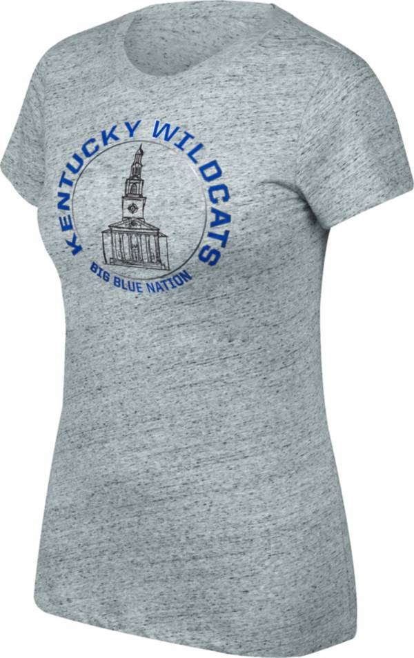 Top of the World Women's Kentucky Wildcats Grey Twisted Slub T-Shirt