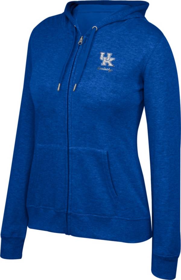 Top of the World Women's Kentucky Wildcats Blue Essential Full-Zip Hoodie