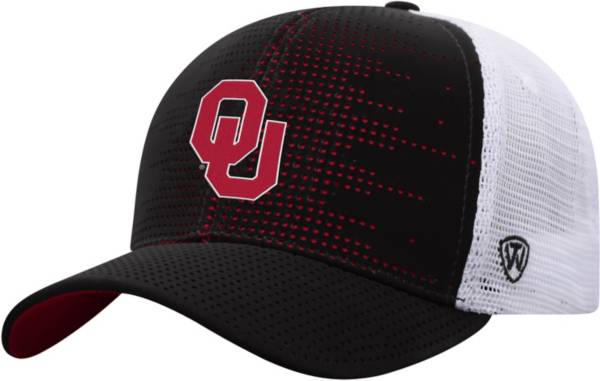 Top of the World Youth Oklahoma Sooners Crushed Adjustable Black Hat product image