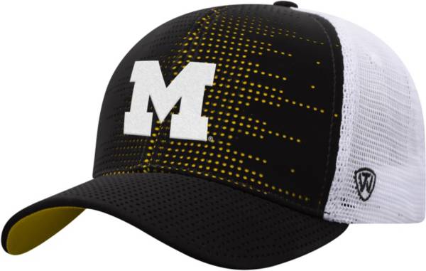 Top of the World Youth Michigan Wolverines Crushed Adjustable Black Hat product image