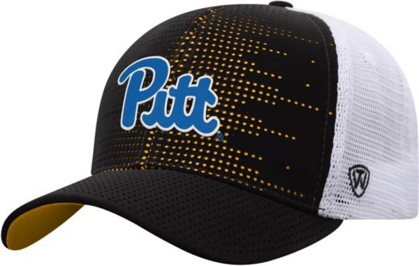 Top of the World Youth Pitt Panthers Crushed Adjustable Black Hat