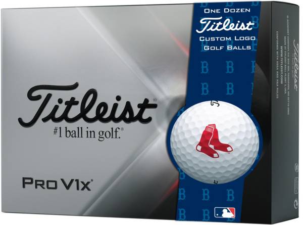 Titleist 2021 Pro V1x Boston Red Sox Golf Balls product image