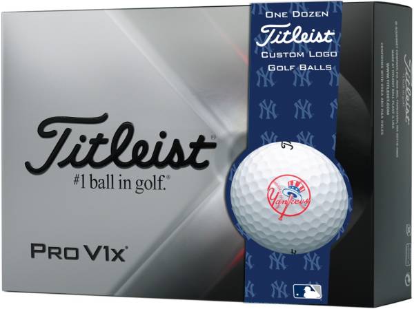 Titleist 2021 Pro V1x New York Yankees Golf Balls product image