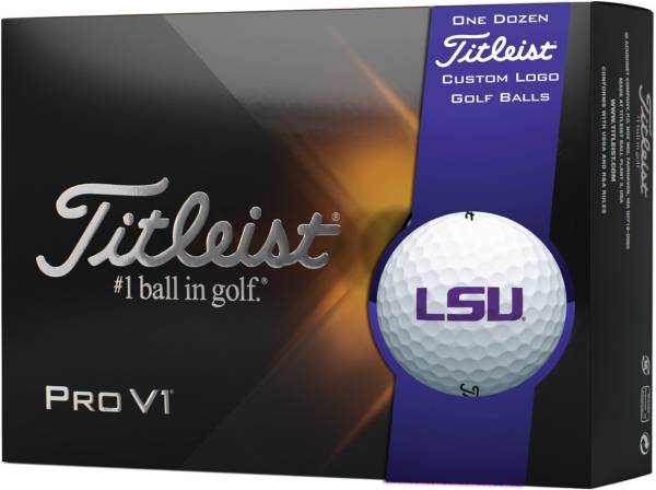 Titleist 2021 Pro V1 LSU Tigers Golf Balls product image