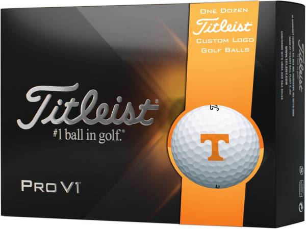 Titleist 2021 Pro V1 Tenessee Volunteers Golf Balls