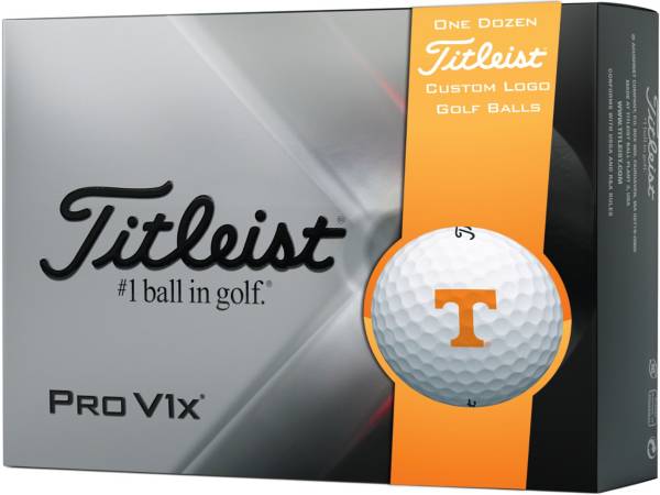 Titleist 2021 Pro V1x Tennessee Volunteers Golf Balls