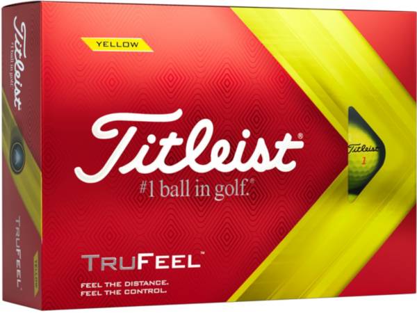 Titleist 2022 TruFeel Yellow Golf Balls product image