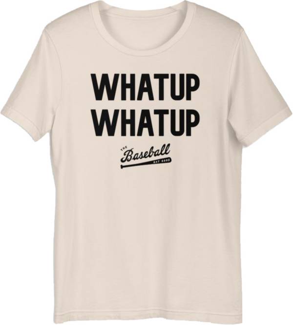 Baseball Bat Bros Adult "Whatup Whatup" T-Shirt