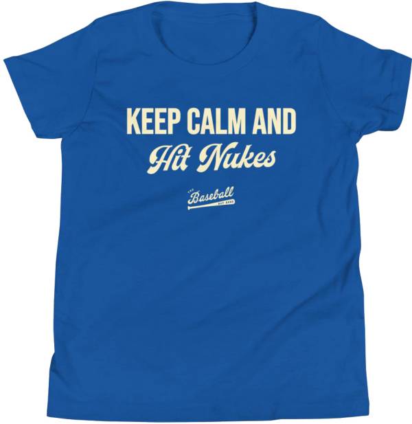 Baseball Bat Bros Youth "Keep Calm & Hit Nukes" T-Shirt product image