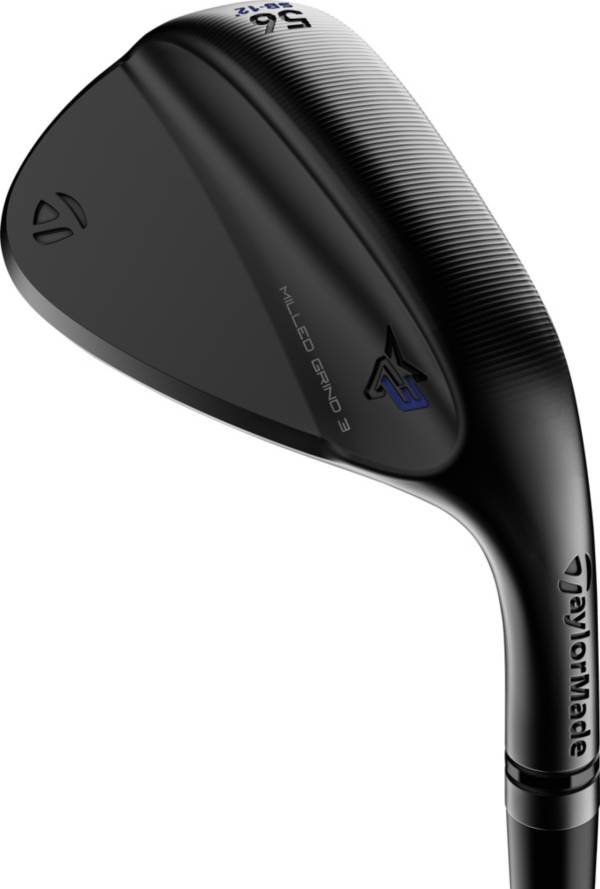 TaylorMade Milled Grind 3 Satin Raw Black Custom Wedge