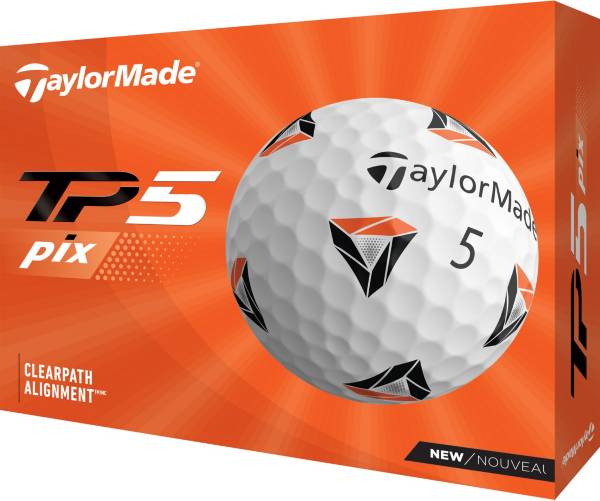 TaylorMade 2021 TP5 pix Golf Balls