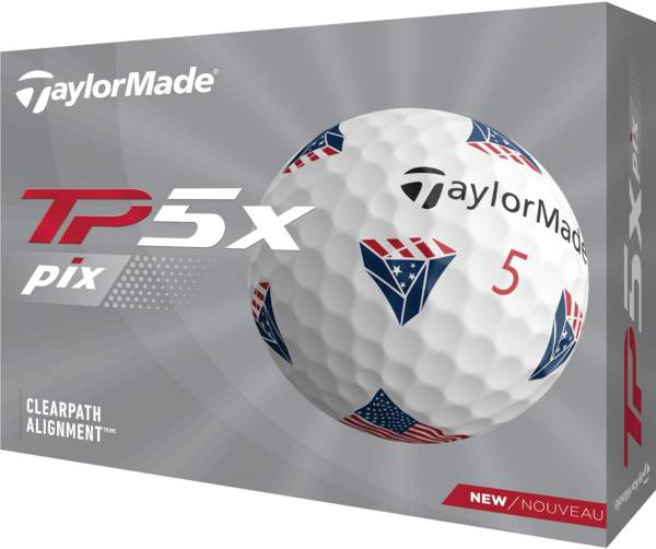 TaylorMade 2021 TP5x pix USA Golf Balls product image