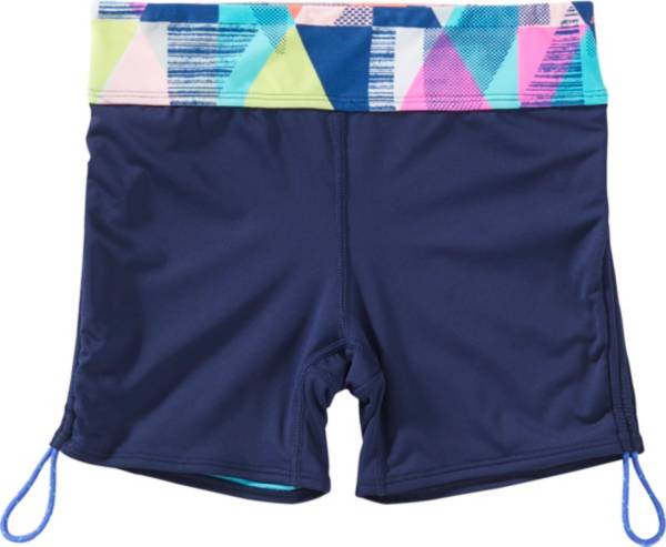 TYR Girls' Jigsaw Della Boyshorts