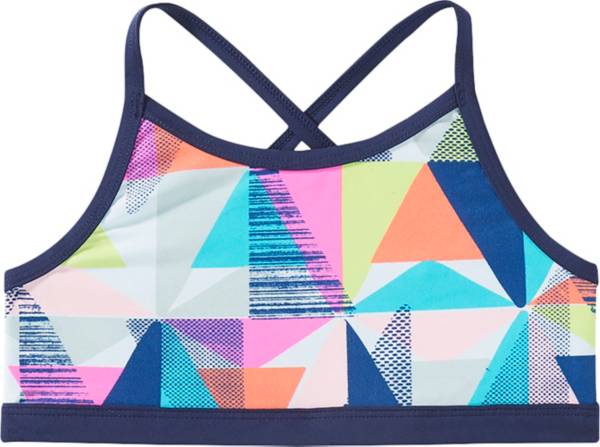 TYR Girls' Jigsaw Trinity Tankini Top