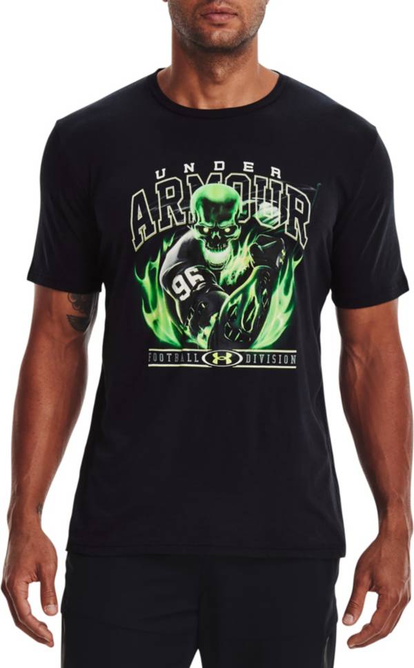 Under Armour Adult Football Slime Short Sleeve T Shirt