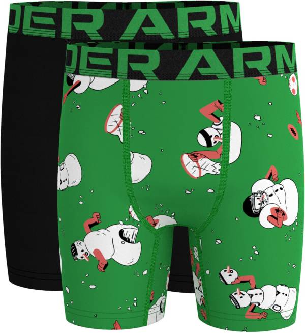 Under Armour Boys' Snowman Boxer Set 2-Pack