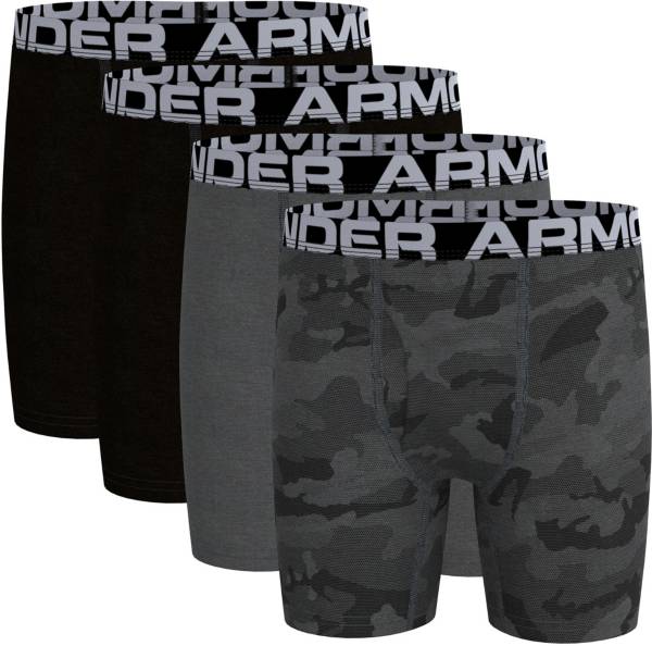 Under Armour Boys' Camo Cotton Boxer Set 4pk