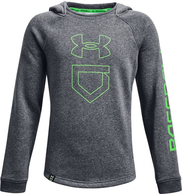 Under Armour Boys' Armour Fleece Baseball Freedom Hoodie