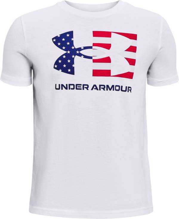 Under Armour Boys' Freedom Chest Flag Logo T-Shirt product image