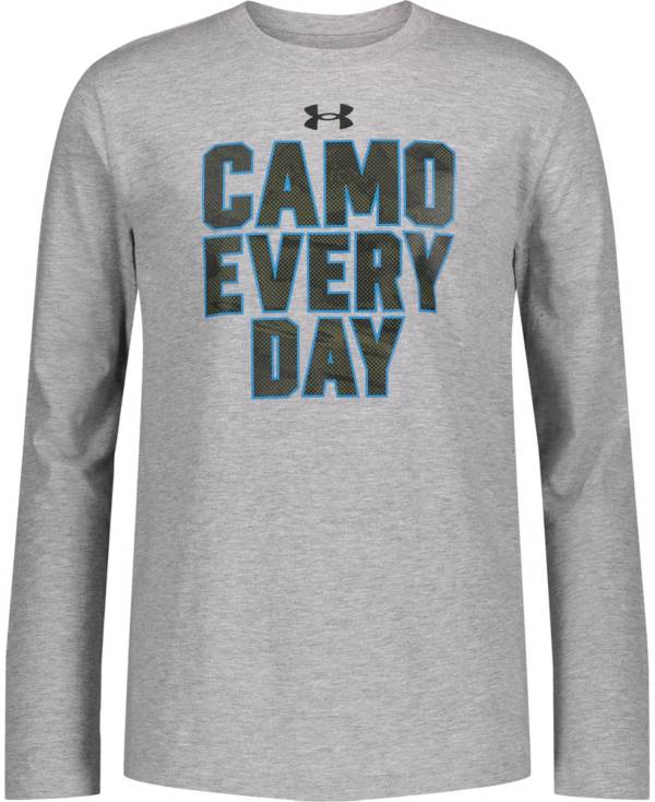 Under Armour Boys' Camo Everyday Long Sleeve T-Shirt product image