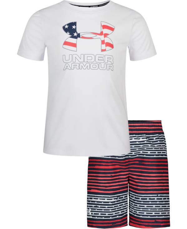 Under Armour Toddler Boys' Gradient Stripe Volley Set