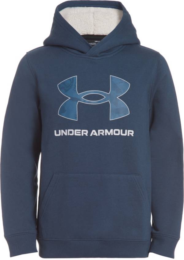 Under Armour Boys' Half Tone Logo Pullover Hoodie