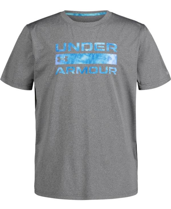 Under Armour Boys' Logo UPF Short Sleeve T-Shirt