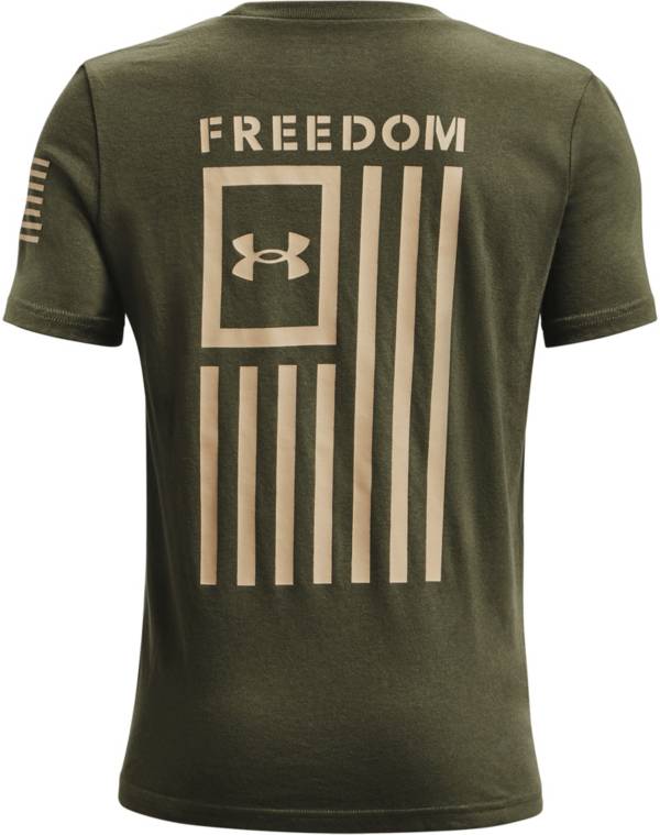 Under Armour Boys' New Freedom Flag Tshirt